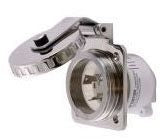 HUBBELL HBL303SSELCIS HULL INLET 30A 125V ELCI KIT SS 3