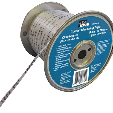IDEAL 31-0160-30 PRO-PULL CONDUIT MEASURING TAPE 160LB 3000FT REEL