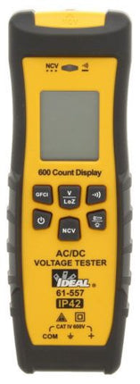 IDEAL 61-557 VOLTAGE&CONTINUITY TESTER W/LCD GFCI FLASHLIT&NCVT