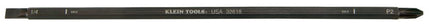 KLEIN 32618 ADJ SCREWDRIVER BLADE #2 PHILLIPS 1/4-INCH SLOTTED