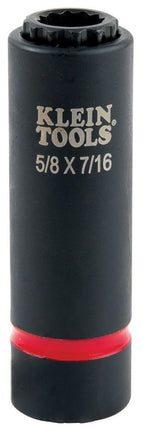 KLEIN 66012 2-IN-1 IMPACT SOCKET 12-POINT 5/8 AND 7/16-INCH