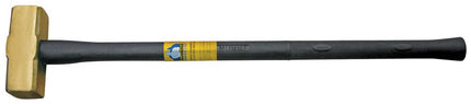 KLEIN 7HBRFRH14 BRASS SLEDGE HAMMER RUBBER HANDLE 14-POUND