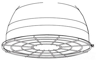LITH WGAFPV wire guard for use with