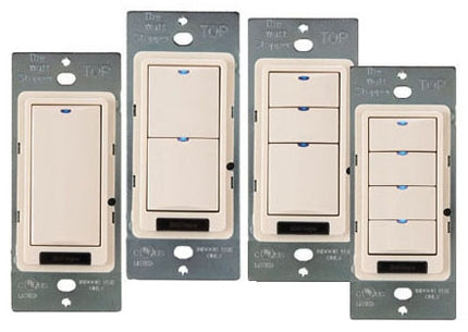 WATTSTOPPER LMSW-102-R DIGITAL SWITCH 2-BUTTON W/INFRARED RED