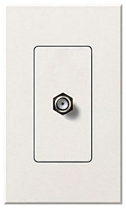 NOVA T CABLE TV JACK WHITE
