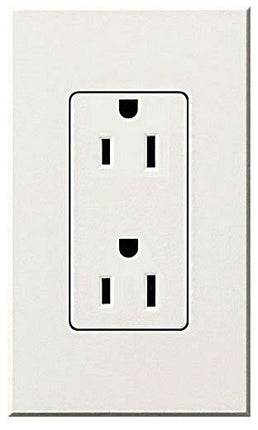 NOVA T RECEPTACLE WH