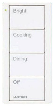 LUTRON PJ2-4B-GWH-P02 PICO 4B KITCHEN SCENE GWH