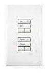 LUTRON QSWS2-3BI-WH QSWS2 WALLSTN 3B INS WH QSWS2-3BI-WH