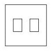VAREO WALLPLATE 2GNG BEIGE