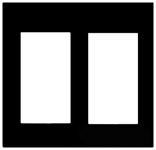 MULBERRY 83402 2G CHROME BLOCK RCPT(GFI)