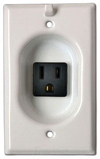 MULBERRY 40560 1G SS RECESSED 15A
