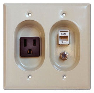 MULBERRY 40552 2G WH RECSSD 15A-CBL-CAT6