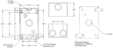 MULBERRY 30210W WP BOX 4H-3/4IN WHITE