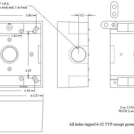 MULBERRY 30236W 2G WP BOX 3H-3/4IN W/LG WH