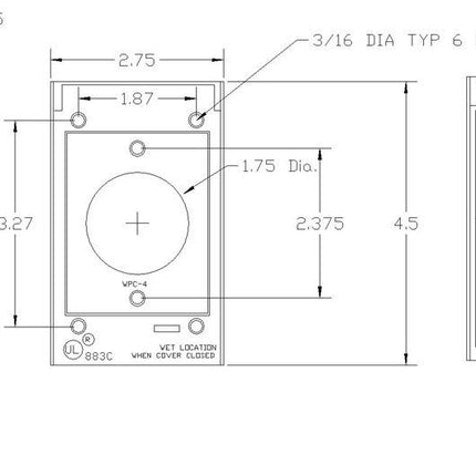 MULBERRY 30532 WP TL COVER FS MOUNT