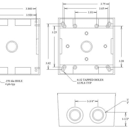 MULBERRY 30597 WP 2G DEEP BX 7H-1/2IN