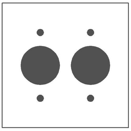 MULBERRY 86092 2G WHITE SGL RCPT