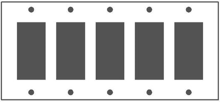 MULBERRY 97405 5G SS BLOCK RCPT (GFI)