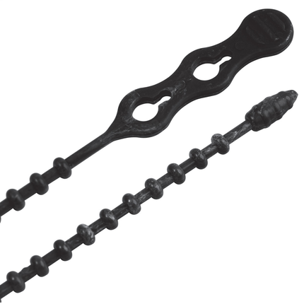8" Black Beadle Wraps
