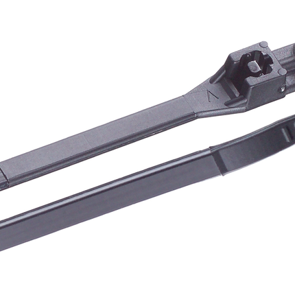 8" UV Black Mounting Cable Tie