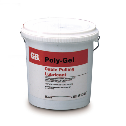 Poly-Gel Pull Lube, 1 gal bucket