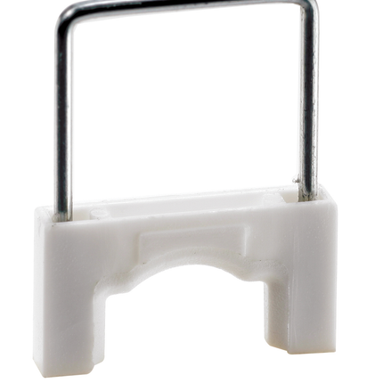 White Cable Boss Staples