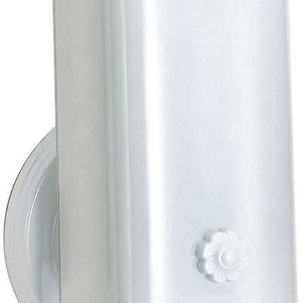 NUVO SF77/989 TRANSITIONAL ONE LIGHT VANITY IN WHITE FINISH