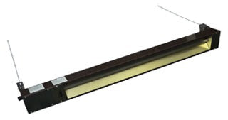 TPI OCH57208VE 3000W 208V OUTDOOR/INDOOR QUARTZ INFRARED HEATER BROWN