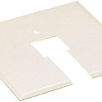 Canopy Plate for Junction Box in White