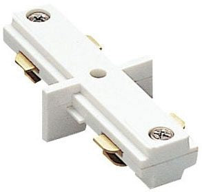 H Track I Connector in White