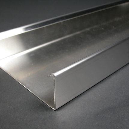 Wiremold S4000 Series Raceway Base in Stainless Steel