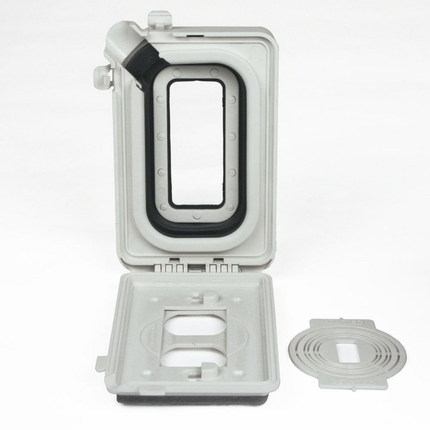 1-Gang Weatherproof In-Use Cover, Expandable, White