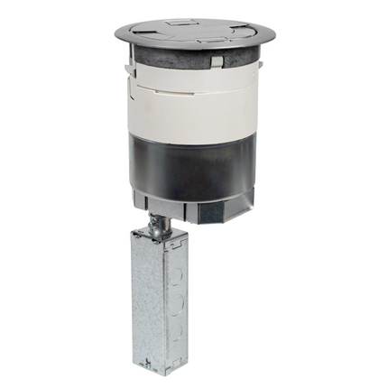 6IN UNWIRED FLUSH STYLE ASSEMBLY AA BRUSHED ALUMINUM