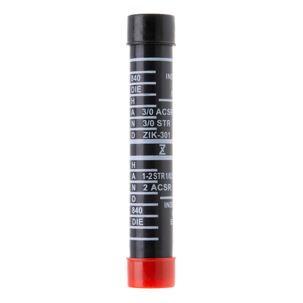 Ins Serv Ent Sleeve BLK-RED 3/0-2 STR