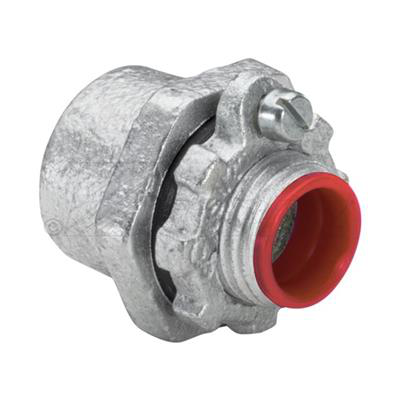 1-1/4" Rigid Watertight Hubs, Hot Dip Galvanized - Malleable Iron