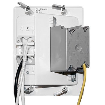 In-Wall TV Connection Kit White