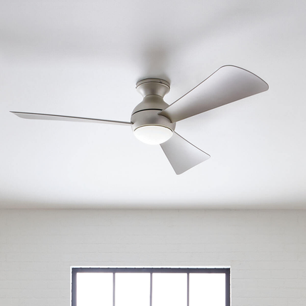 Sola LED 54" Fan Brushed Nickel