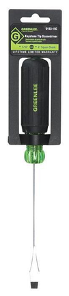 Square Shank 5/16" x 6" Flat Blade Screwdriver
