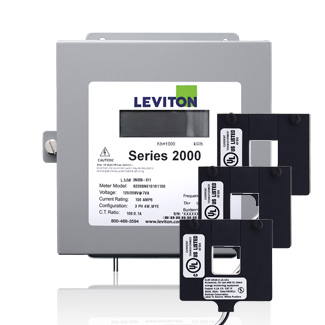 Series 2000 208V 3P/4W 400A  Indoor Kit w/3 Split Core CTs