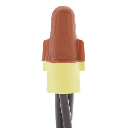 Premium Wire Connectors in Red & Yellow rated for 18-8 AWG | 100 Pack