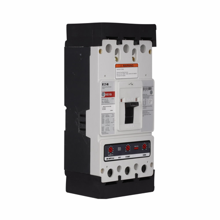 Eaton Series C complete molded case circuit breaker, K-frame, HKD, Fixed thermal, Fixed magnetic trip, Three-pole, 225 A, 600 Vac, 250 Vdc, 100 kAIC at 240 Vac, 65 kAIC at 480 Vac, Aluminum, Line and load, 50/60 Hz