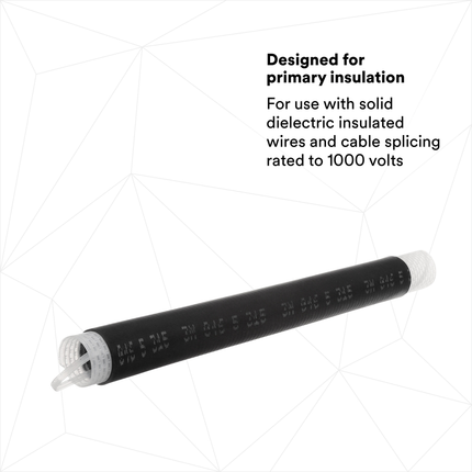 3M Cold Shrink Insulator 8427-16, Tape/Wire/UniShield Shielding, 1 kV, Standard, 10/Case