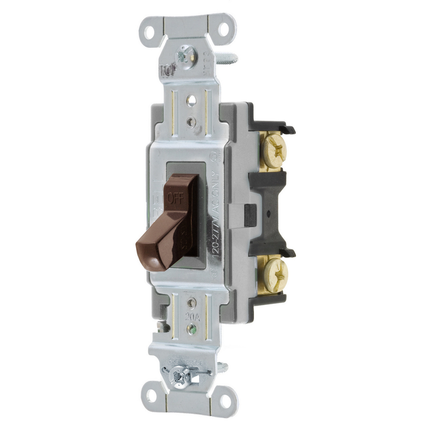Toggle Switch, Double Pole 20A 120/277V