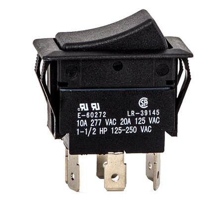 Rocker Switch Maintained DPDT On-On
