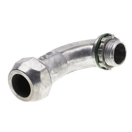 Mighty-SealÂ® PVC Jacketed 90 Degree MC/TECK Cable Connector 3/8"