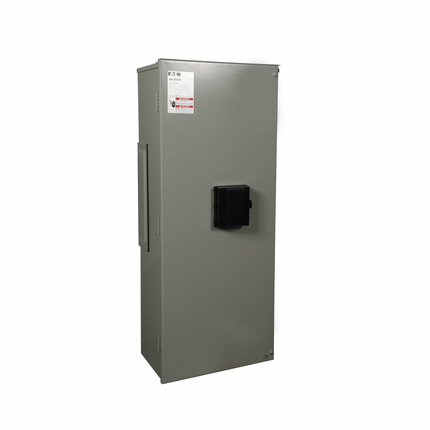 Eaton main circuit breaker, Busway connection, 800A, Aluminum, NEMA 3R, Underground, Four-wire, Three-phase, 120/208V, Housing, Right mounting, TO opposite