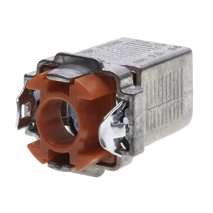 E-Z Lock® Insulated AC/MC Connector for New Work 3/8", Zinc