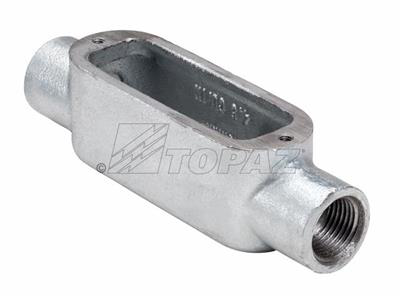 3" Rigid Threaded C Type Conduit Bodies - Hot Dip Galvanized