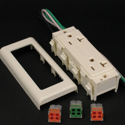 2400 20A Duplex Receptacle Fitting