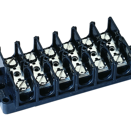 Terminal Strip, 6-Pole, 22-6 AWG